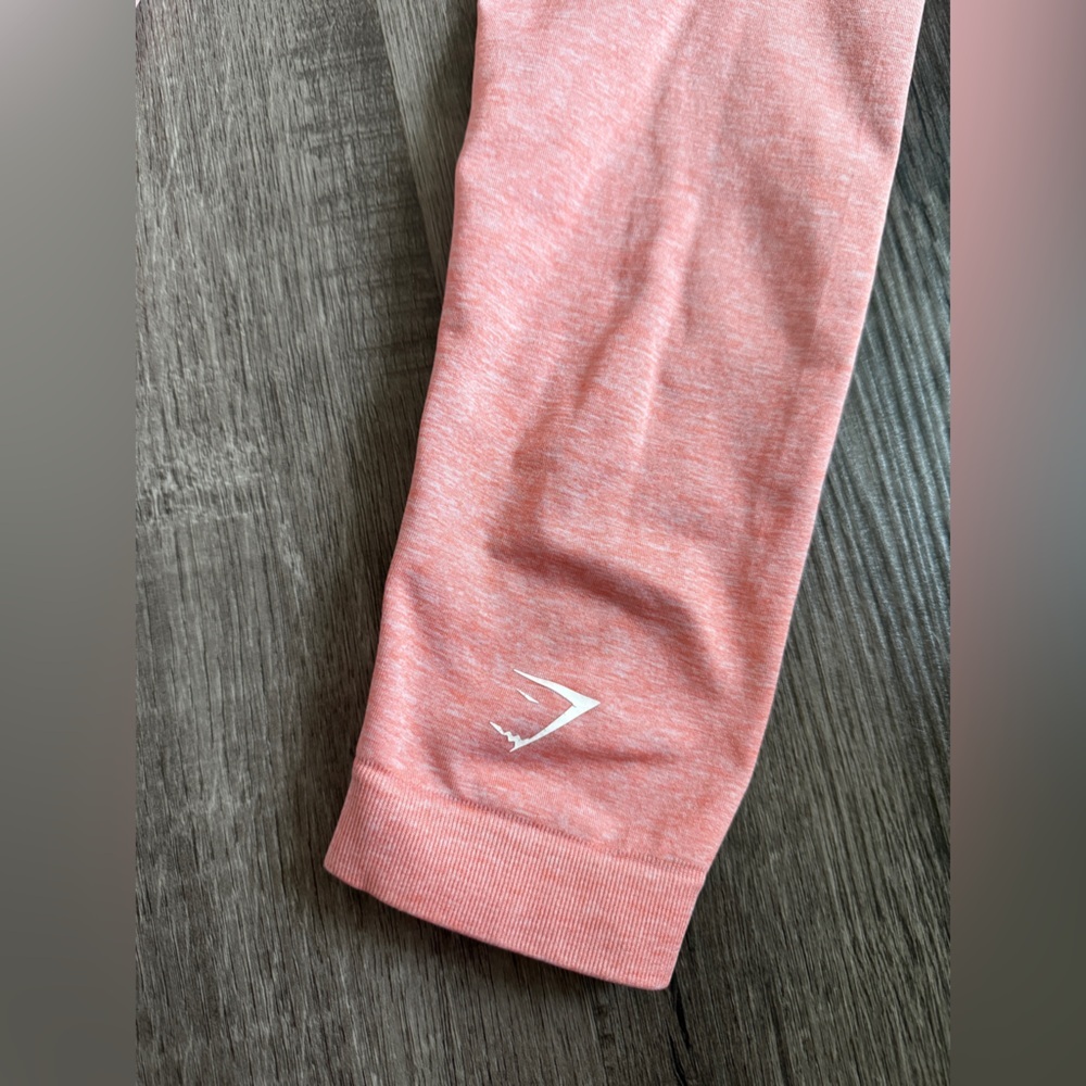 Gymshark Seamless Leggings Coral Pink | Women’s Size Small - Picture 5 of 5
